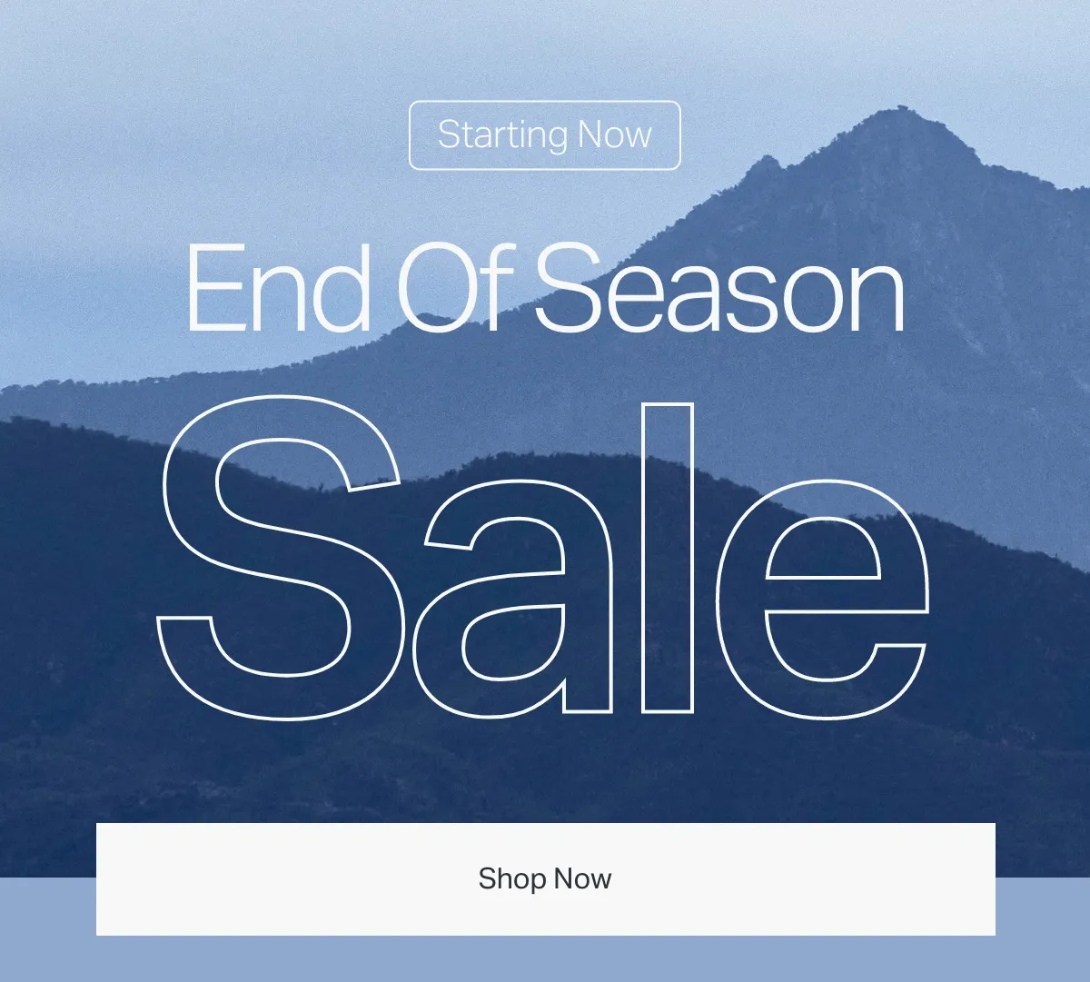 End of Season Sale