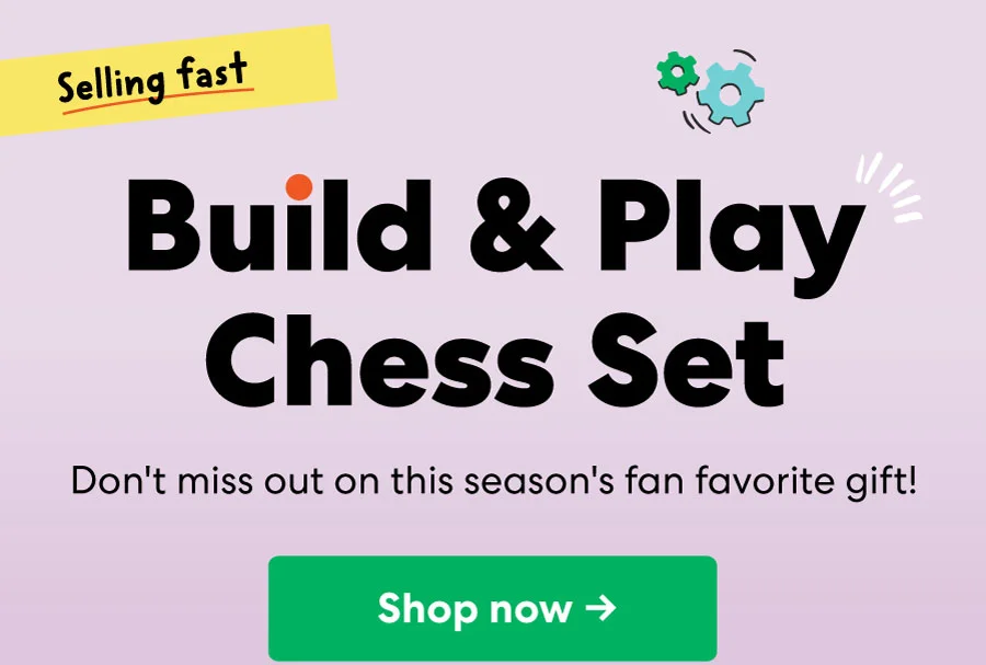 Build and play chess set