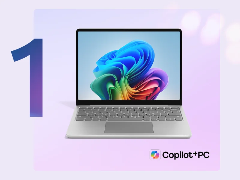 Choose your new Surface Laptop, Copilot+ PC.