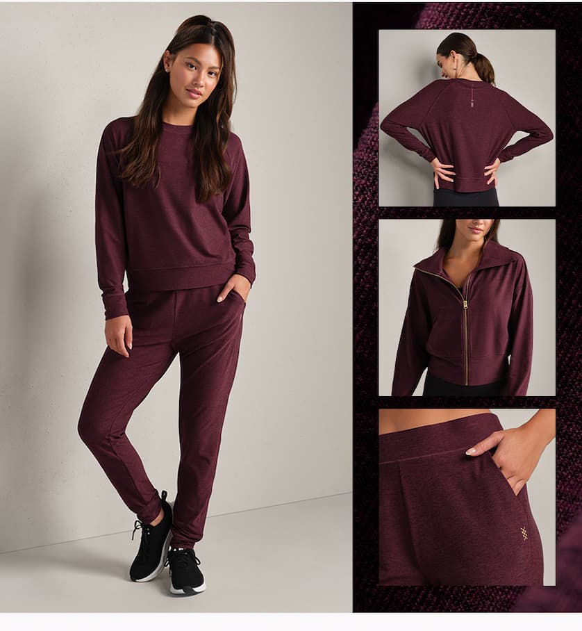 Bordeaux Red Heather