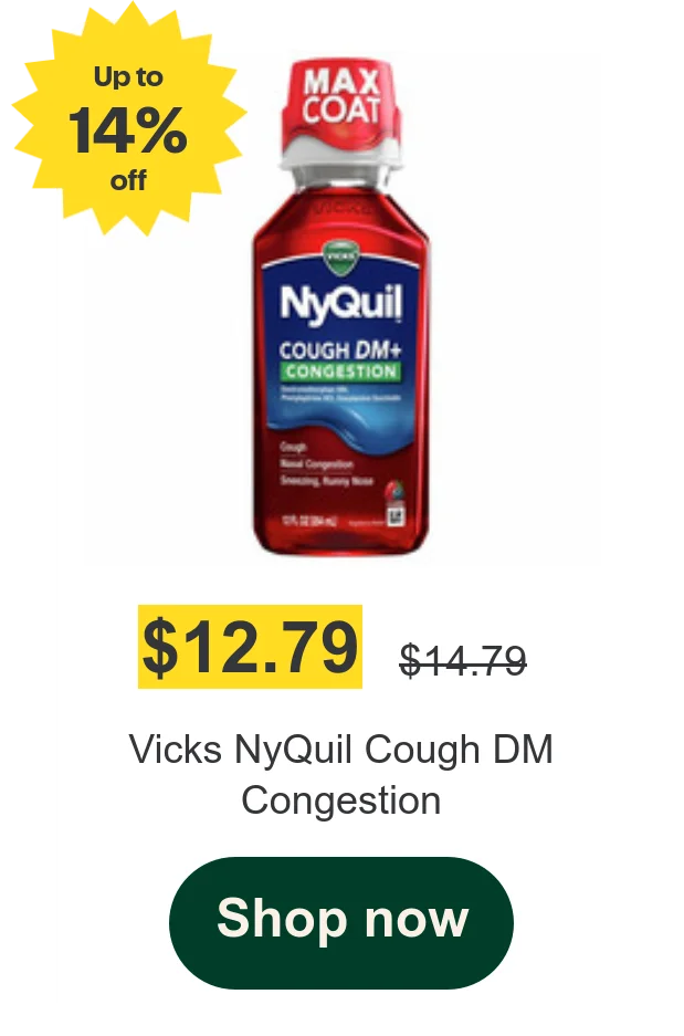Vicks NyQuil Cough DM + Congestion