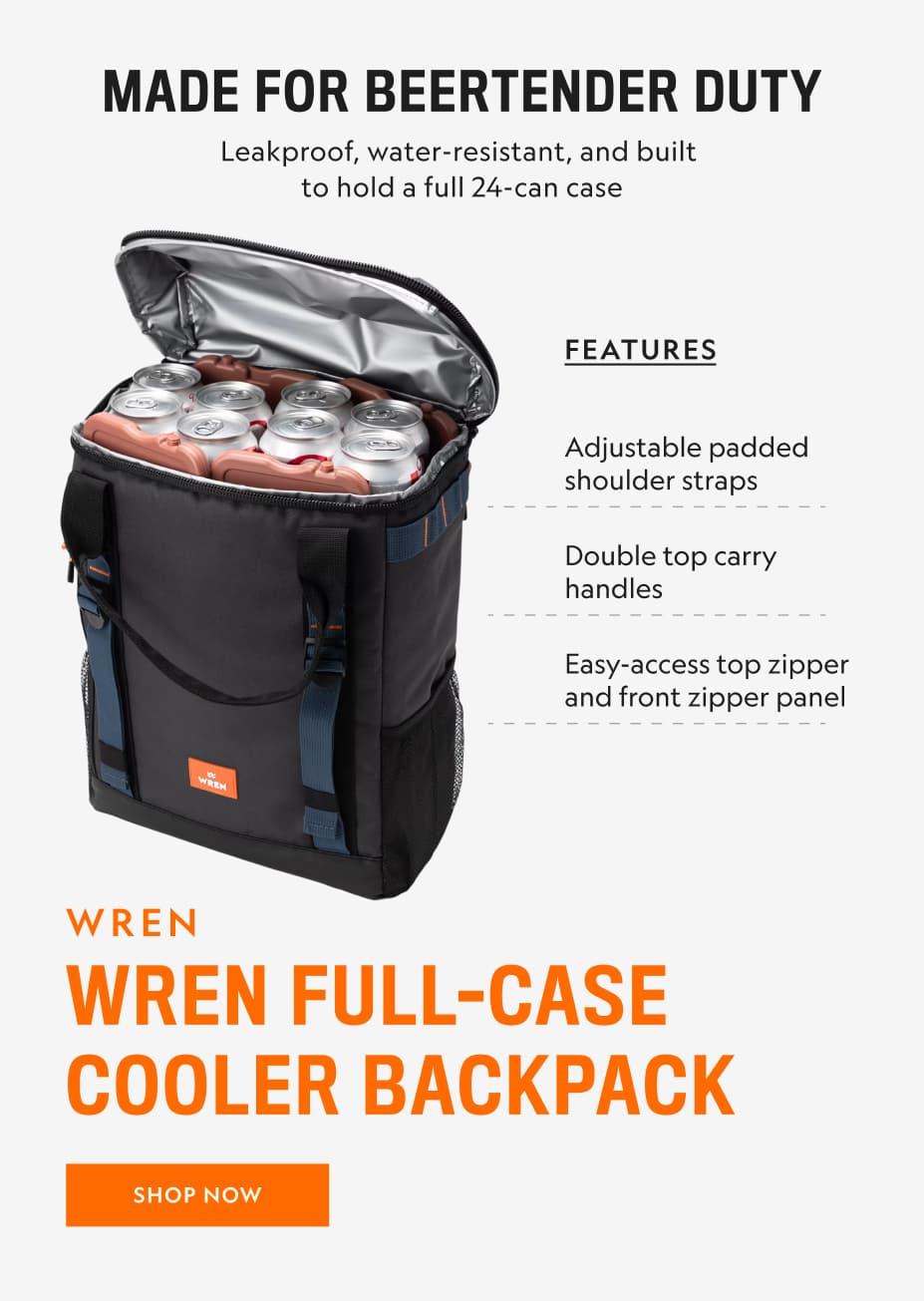 Wren Full-Case Cooler Backpack