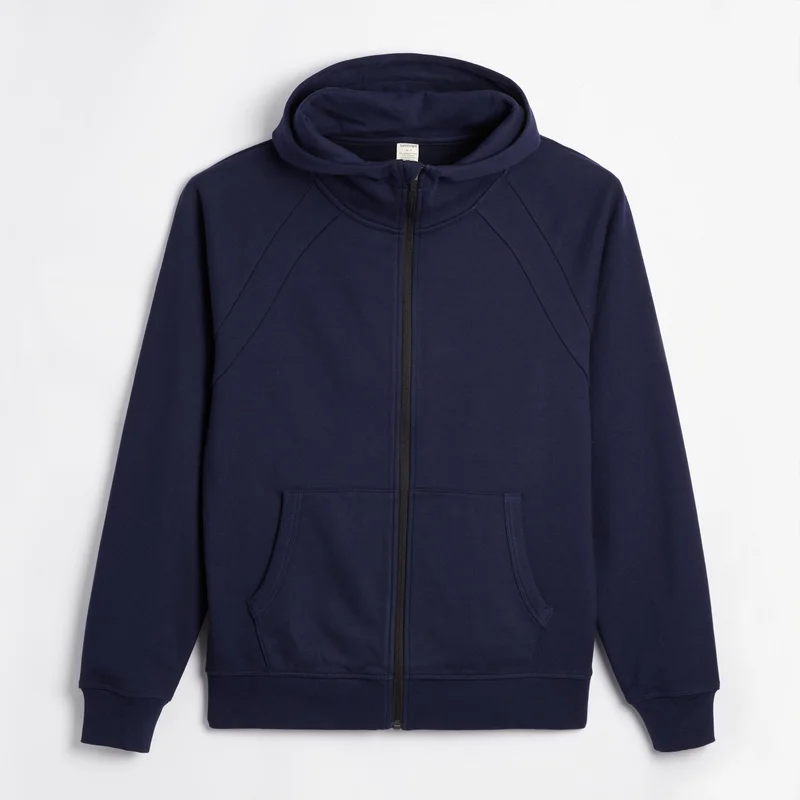Image of French Terry Full Zip Hoodie - Future Dusk