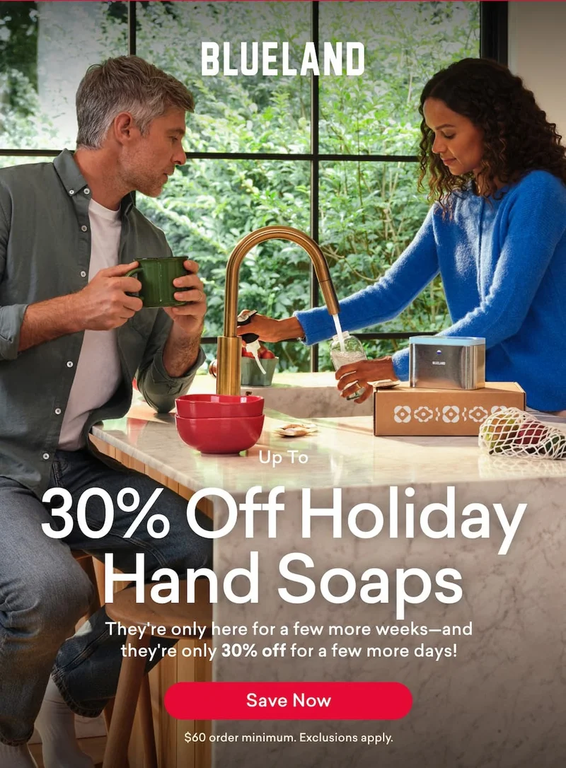 Holiday Hand Soaps are only here for a few more weeks-and they're only up to 30% off for a few more days!