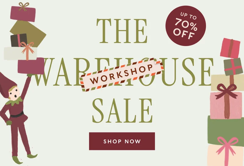 The Warehouse Sale - Shop Now - Up to 70% off