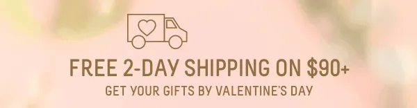 Free 2-Day Shipping On $90+