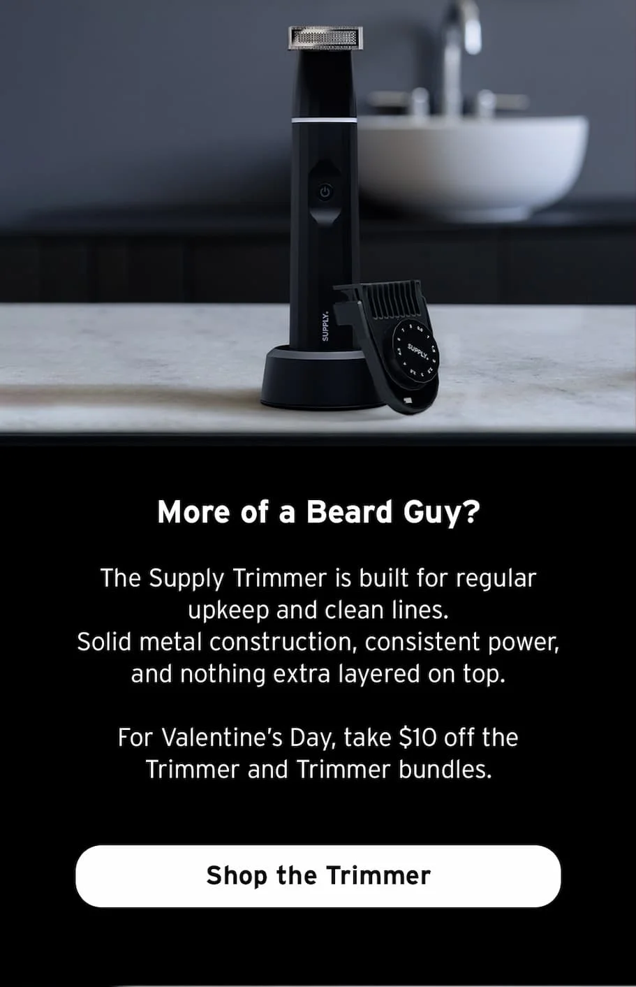 More of a beard guy?