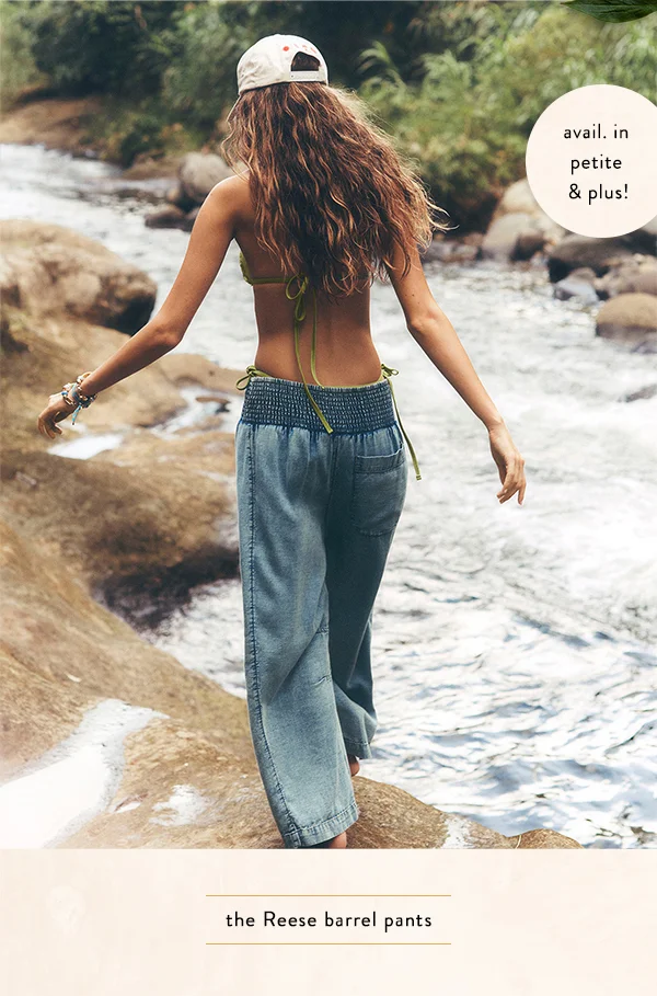 the Reese barrel pants