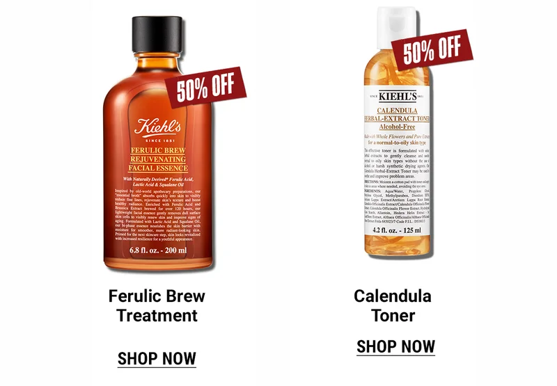 Ferulic Brew, Calendula Toner