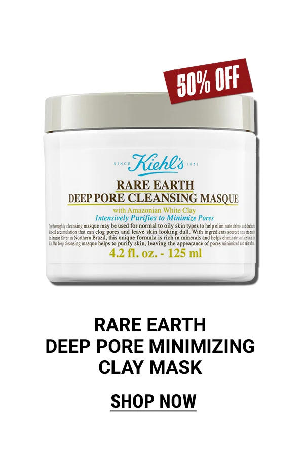 Rare Earth Deep Pore Clay Mask