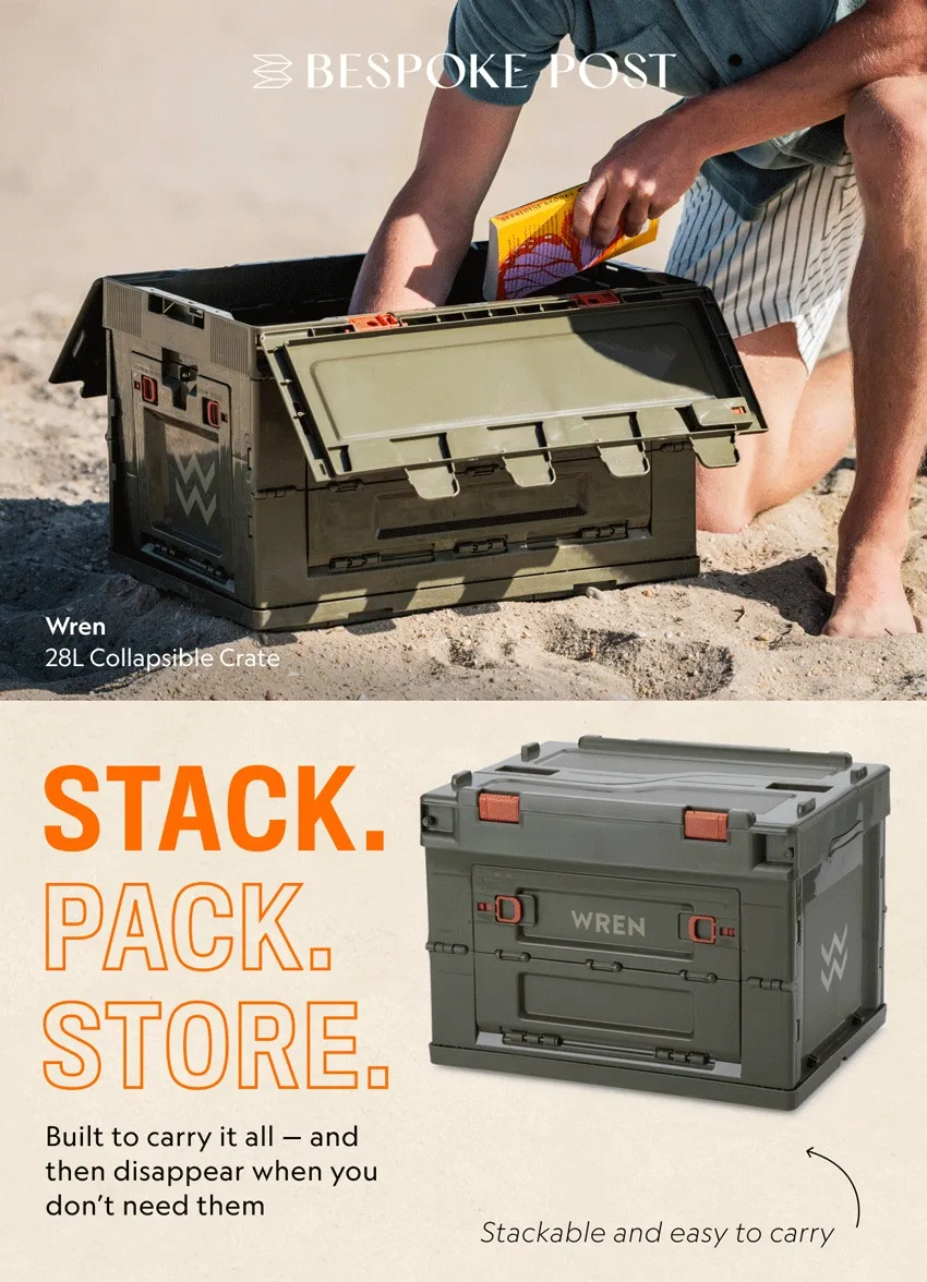 50L Collapsible Crate