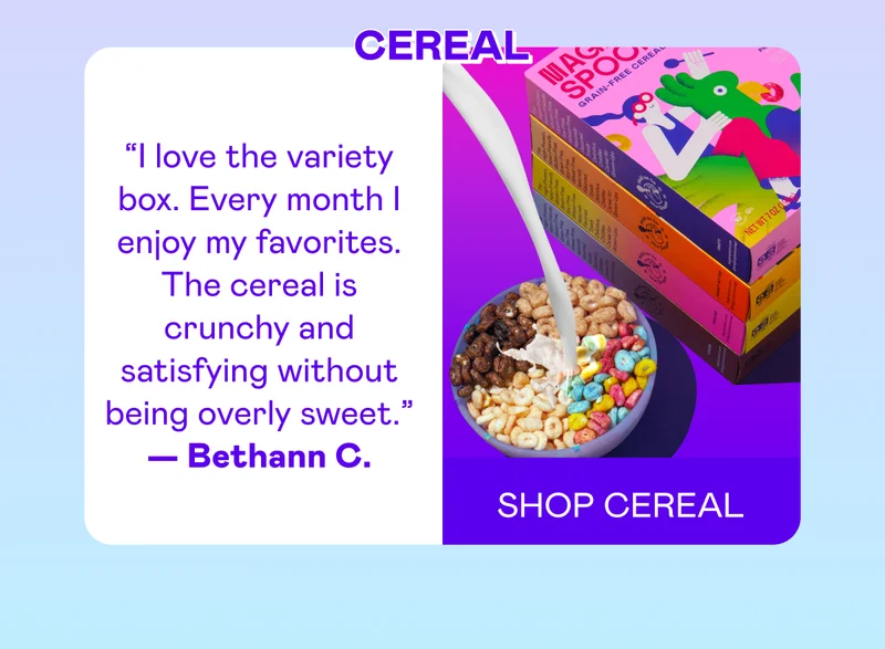 Shop Cereal