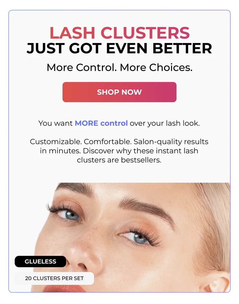 Meet The Lash Clusters Everyone's Talking About