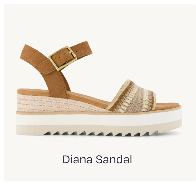 Diana Wedge Sandal