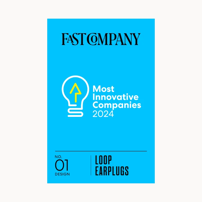 The light blue cover of Fast Company’s “Most Innovative Companies of 2024” issue.
