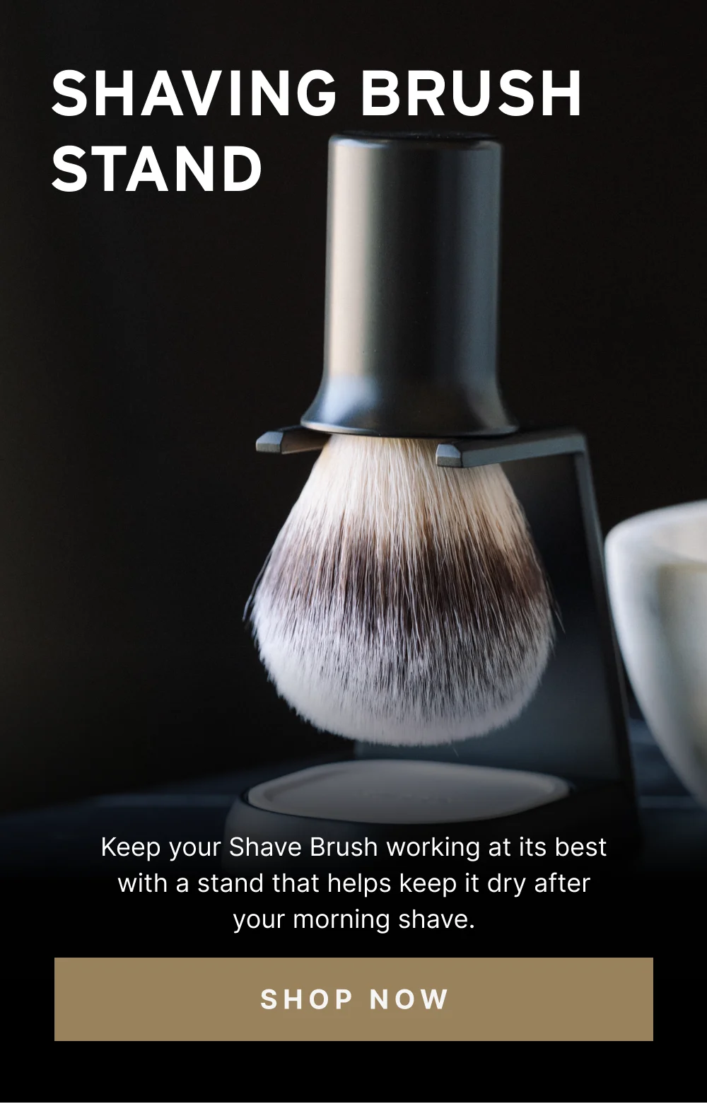 Shave Brush Stand [ Shop Now ]