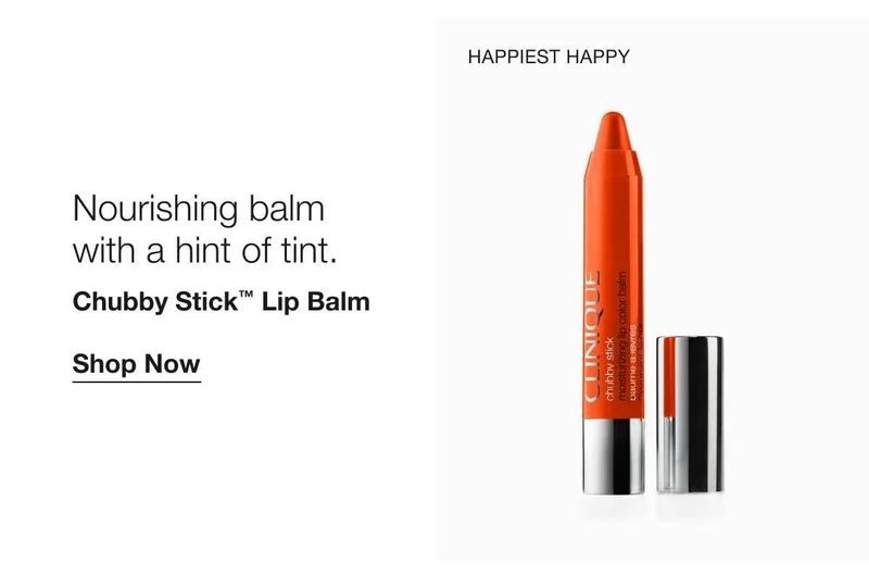 Nourishing balm with a hint of tint. | Chubby Stick™ Lip Balm | Shop Now