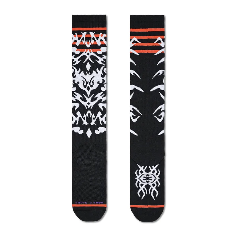 Tat Knee High Sneaker Sock
