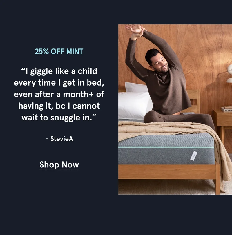 25% Off Mint | Shop Now
