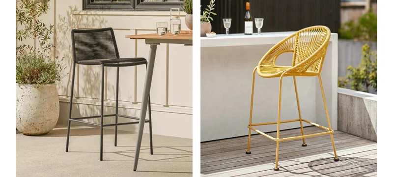 Shop benches and stools.