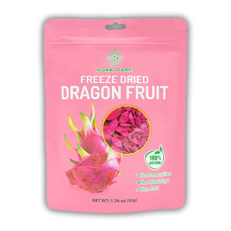 Image of Freeze Dried Dragon Fruit (Pack)