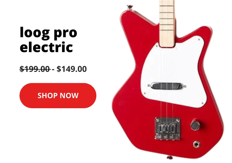 loog pro electric $149 - shop now