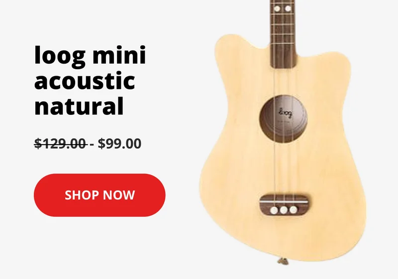 loog mini acoustic natural $99 - shop now