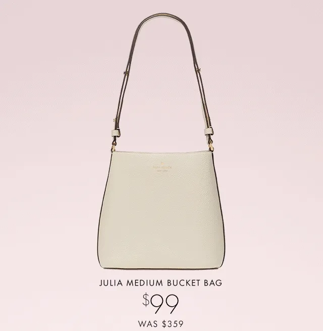 JULIA MEDIUM BUCKET BAG