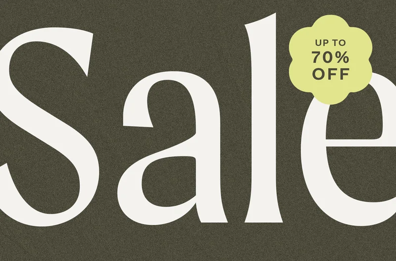Up to 70% off