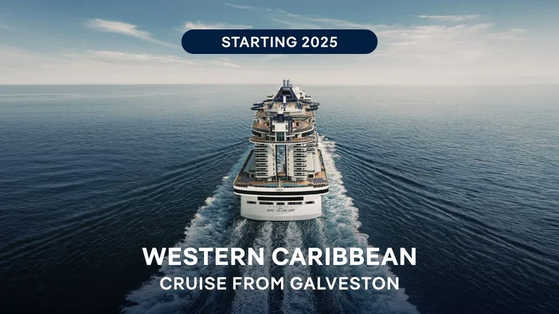 Western Caribbean – Cruise From Galveston, Starting 2025 – Click to View Cruises & Book Now