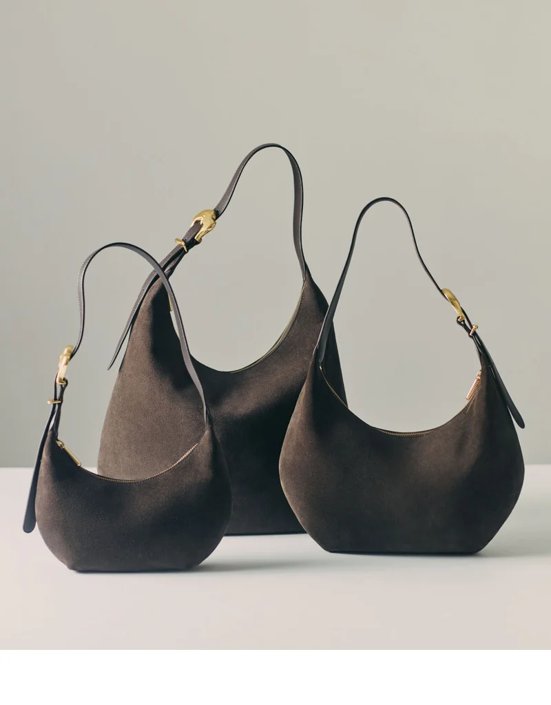 Celestia Family in Mocha Suede