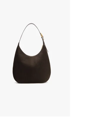 Oversized Celestia Mocha Suede