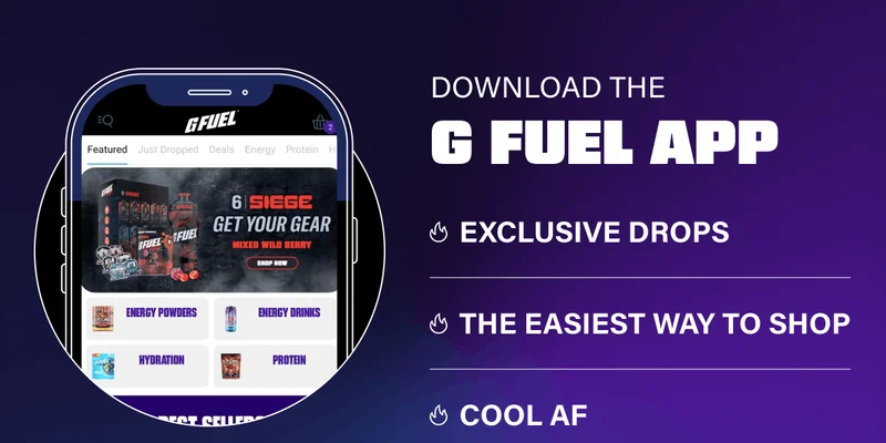 Download the G FUEL App