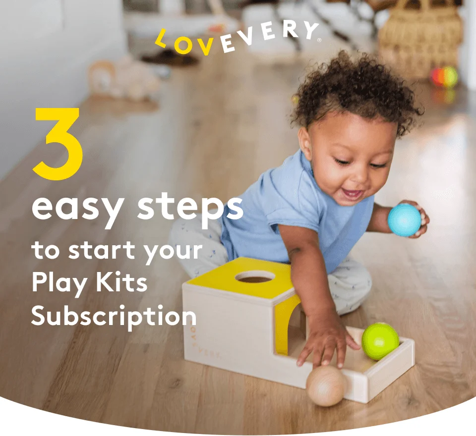 3 easy steps to start your Play Kits Subscription