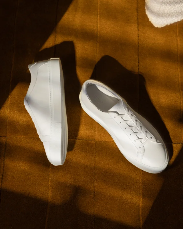 Capri Wide Fit in Triple White