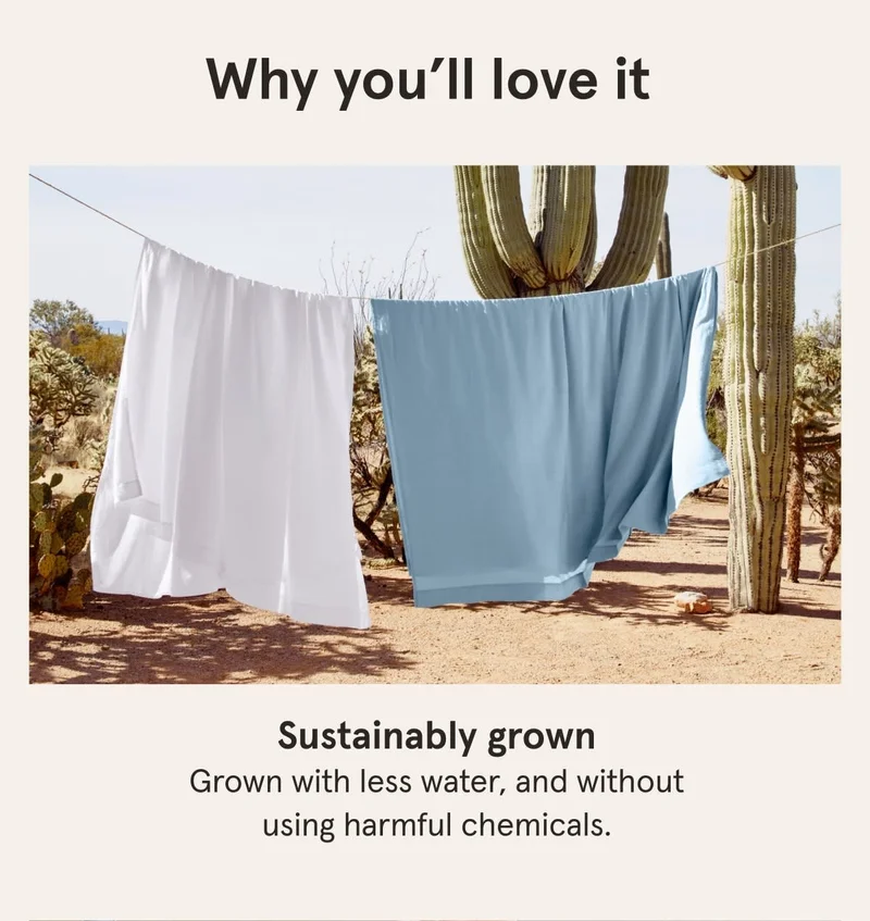 Sustainably grown