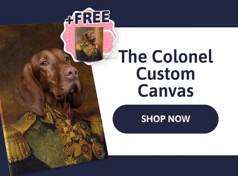 The Colonel Custom Canvas (+ FREE MUG)