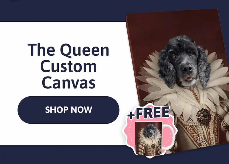 The Queen Custom Canvas (+ FREE MUG)