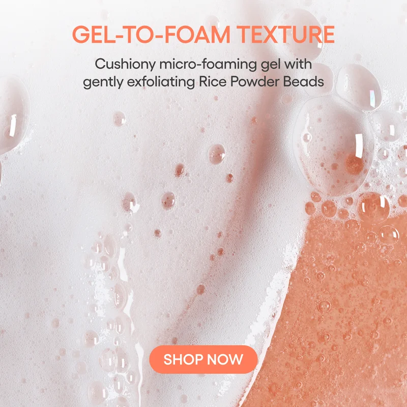 GEL TO FOAM TEXTURE - SHOP NOW