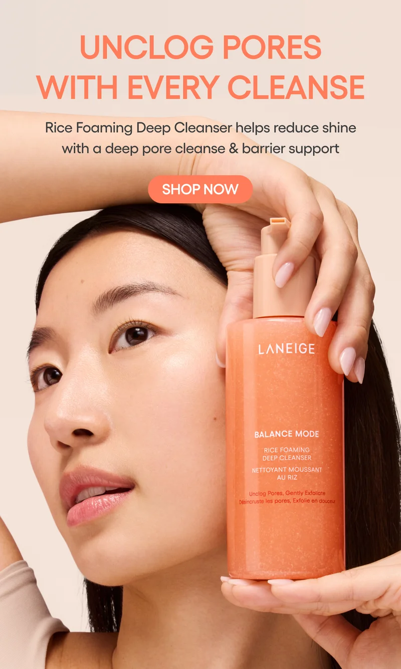 UNCLOG PORES WITH EVERY CLEANSE