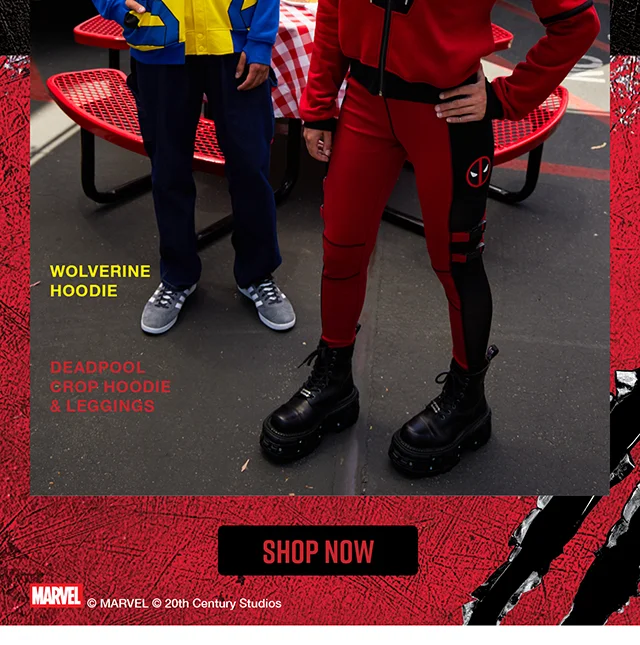 Marvel Studios Deadpool and Wolverine Shop Now