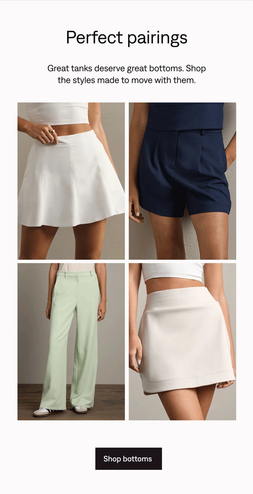 Shop bottoms
