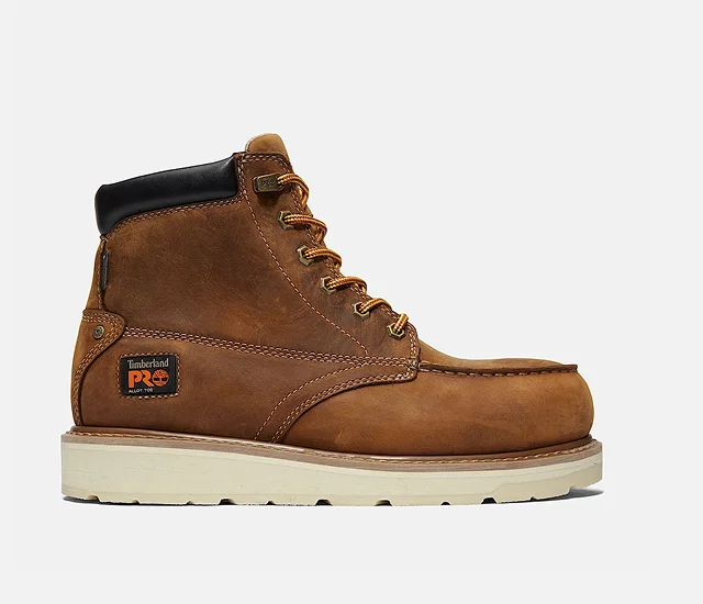 Gridworks 6 Inch Alloy Toe Waterproof Work Boot