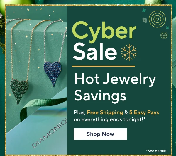 cyber sale jewelry