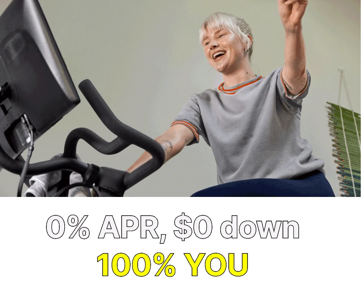 0% APR, $0 down, 100% YOU
