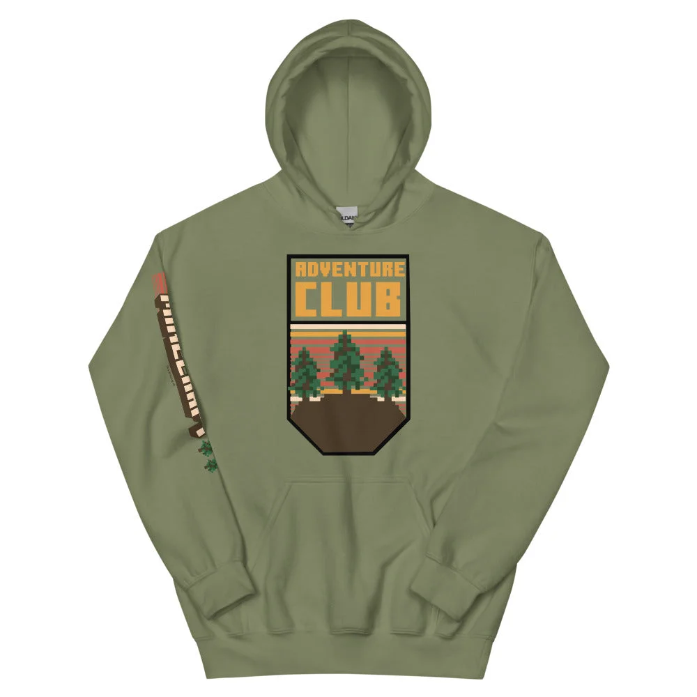Image of Minecraft Camping Adventure Club Adult Hoodie