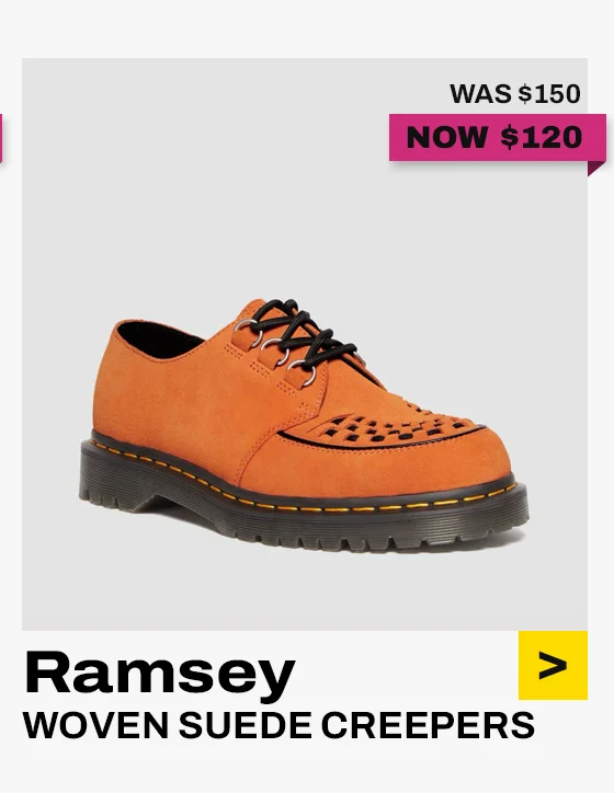 Ramsey woven suede creepers