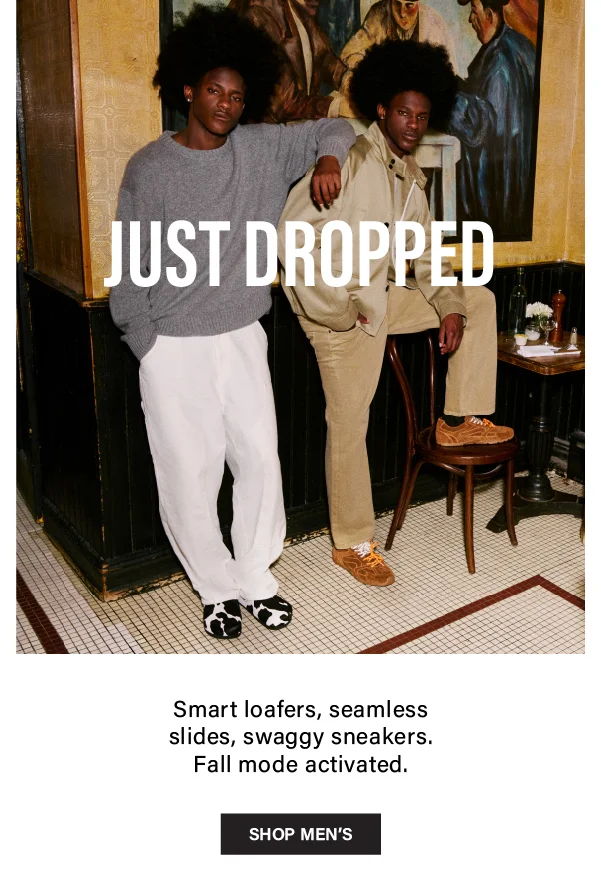 Just Dropped
