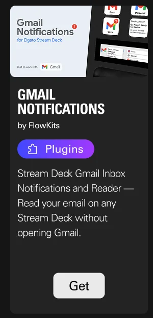 Gmail Notifications by FlowKits Gmail Notifications by FlowKits