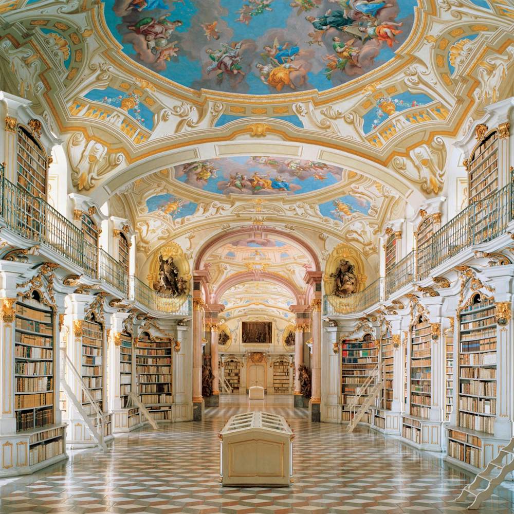 Stiftsbibliothek Admont in Austria